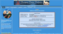 Desktop Screenshot of cristoredentor-rj.com.br